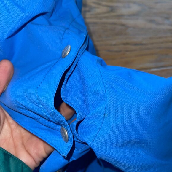 CROSS beautiful blue jacket/removable hood/kids 8/10 - Picture 8 of 11